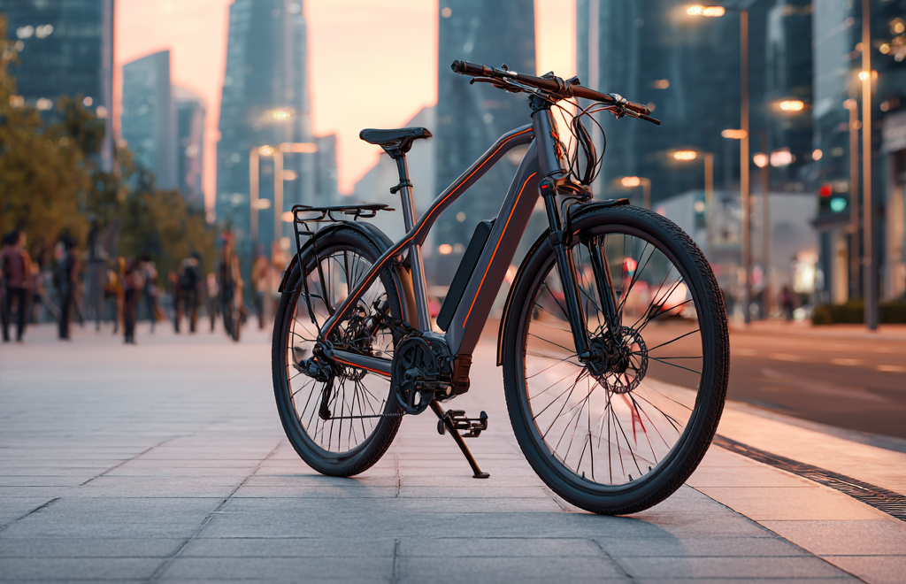 lead.us_An_electric_bicycle_parked_on_a_city_sidewalk_with_a__d9e6dde0-99da-432e-9490-36cda9bc78f6_1
